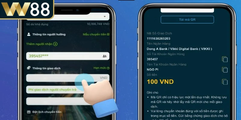 Tầm quan trọng của chính sách nạp rút W88 với hội viên