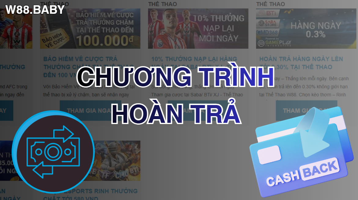 chuong trinh hoan tra w88