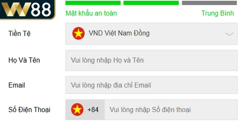 Lợi ích khi đăng ký W88 điện thoại