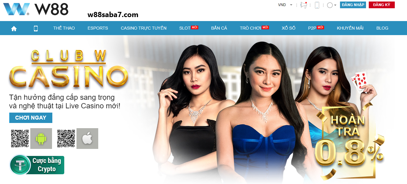 Sòng bài 5 sao w88